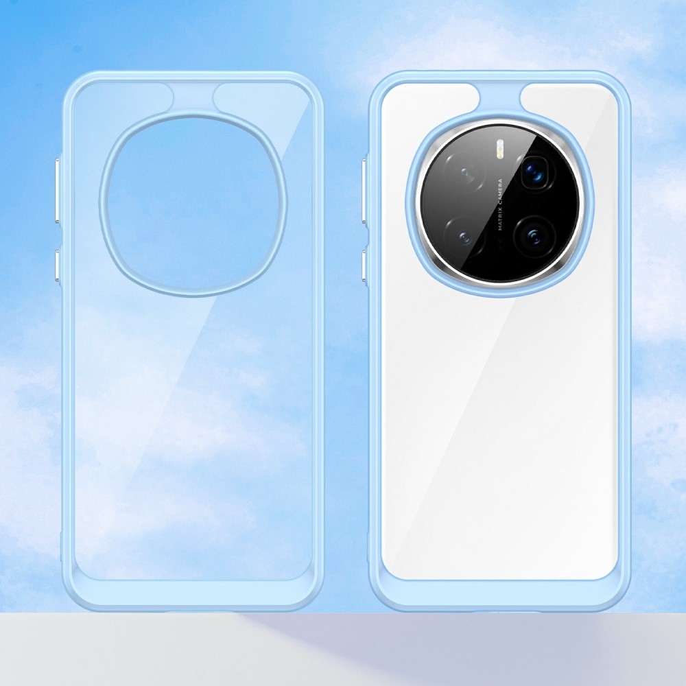 Gél tok fix hátlappal Honor Magic 7 Pro 5G készülékhez - kék