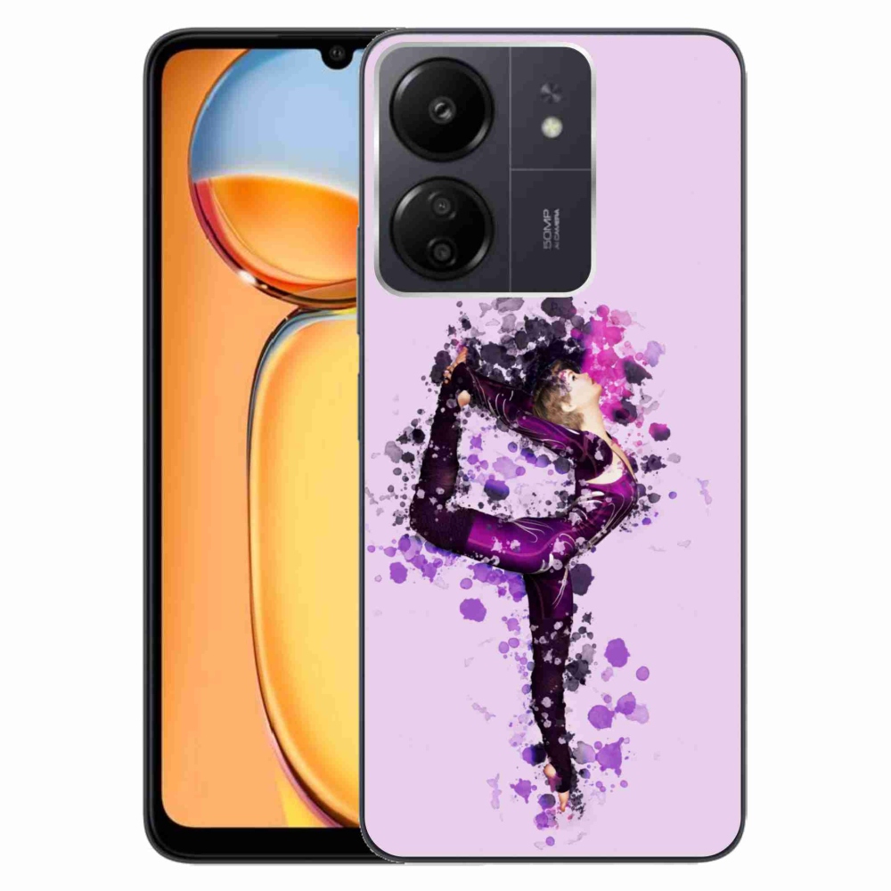 Gél borítás mmCase a Xiaomi Poco C65/Redmi 13C-hez - balerina