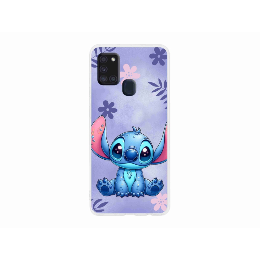 Gél borítás mmCase Samsung Galaxy A21s készülékhez - öltés