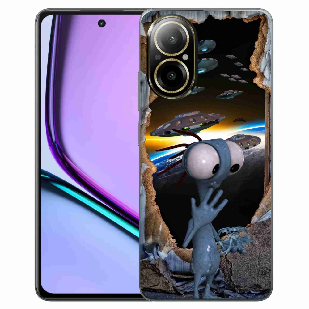 Zselés borítás mmCase a Realme C67 készülékhez - idegen