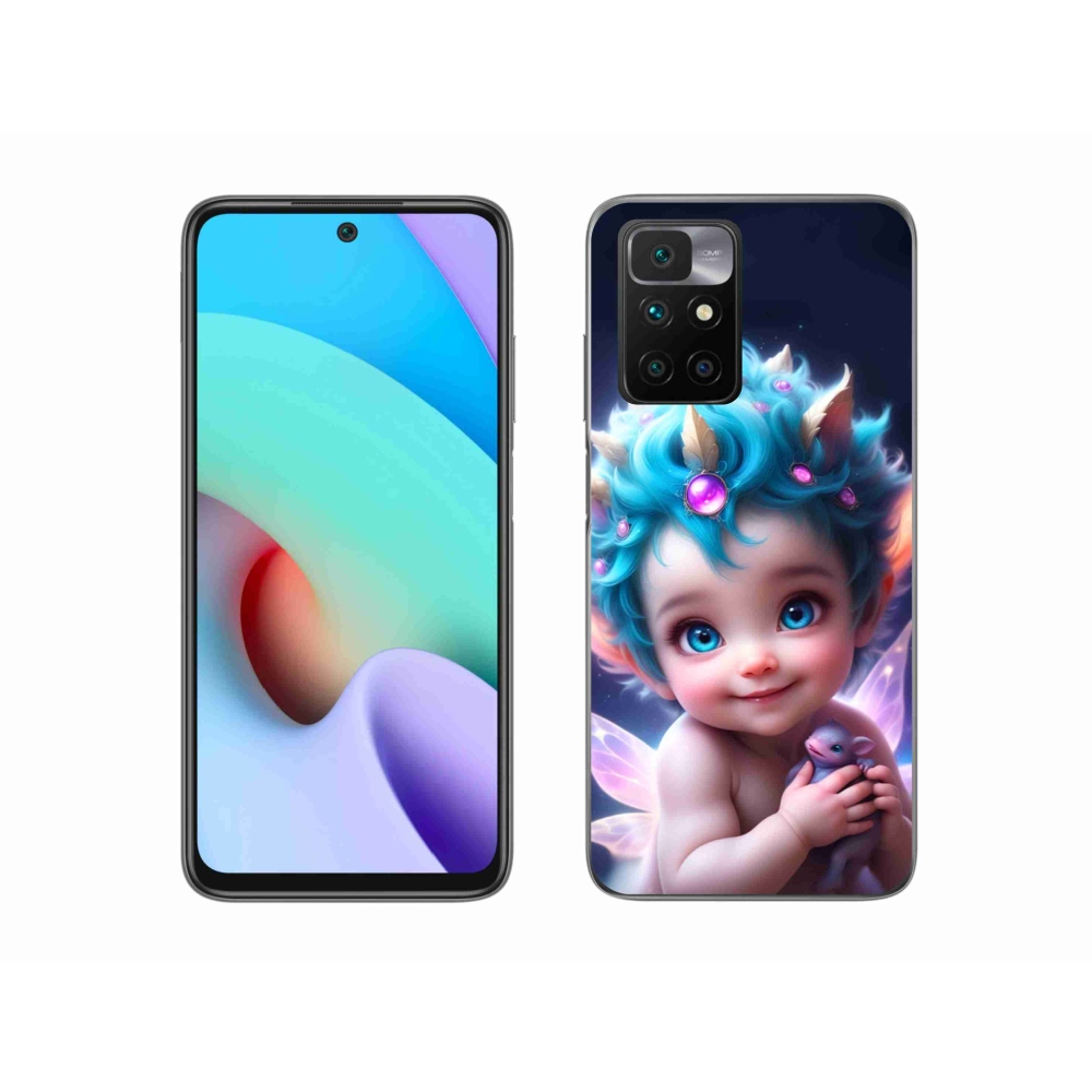 Gél borítás mmCase a Xiaomi Redmi 10/Redmi 10 (2022) - baba pillangószárnyakkal