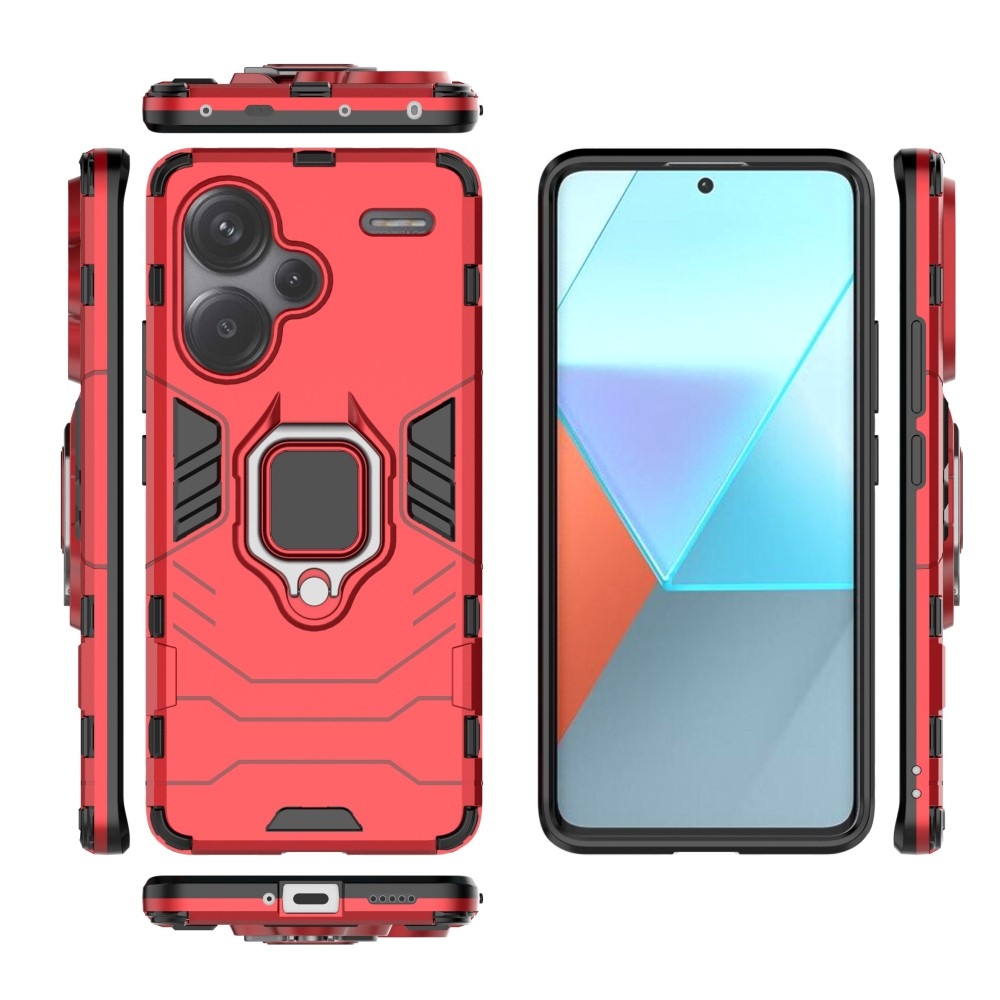 Guardy tartós borító a Xiaomi Redmi Note 13 Pro+ 5G készülékhez - piros