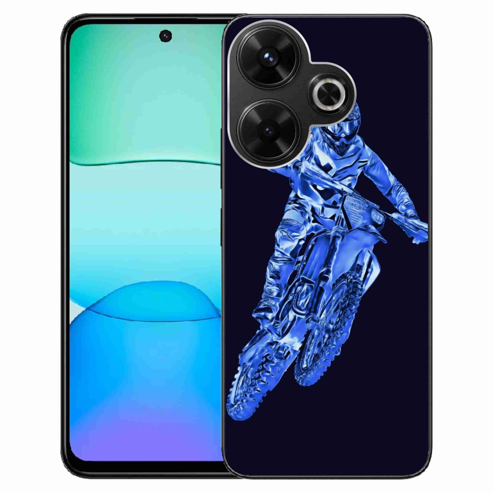 Gél borítás mmCase a Xiaomi Redmi 13 4G/Poco M6 4G - motocross 1