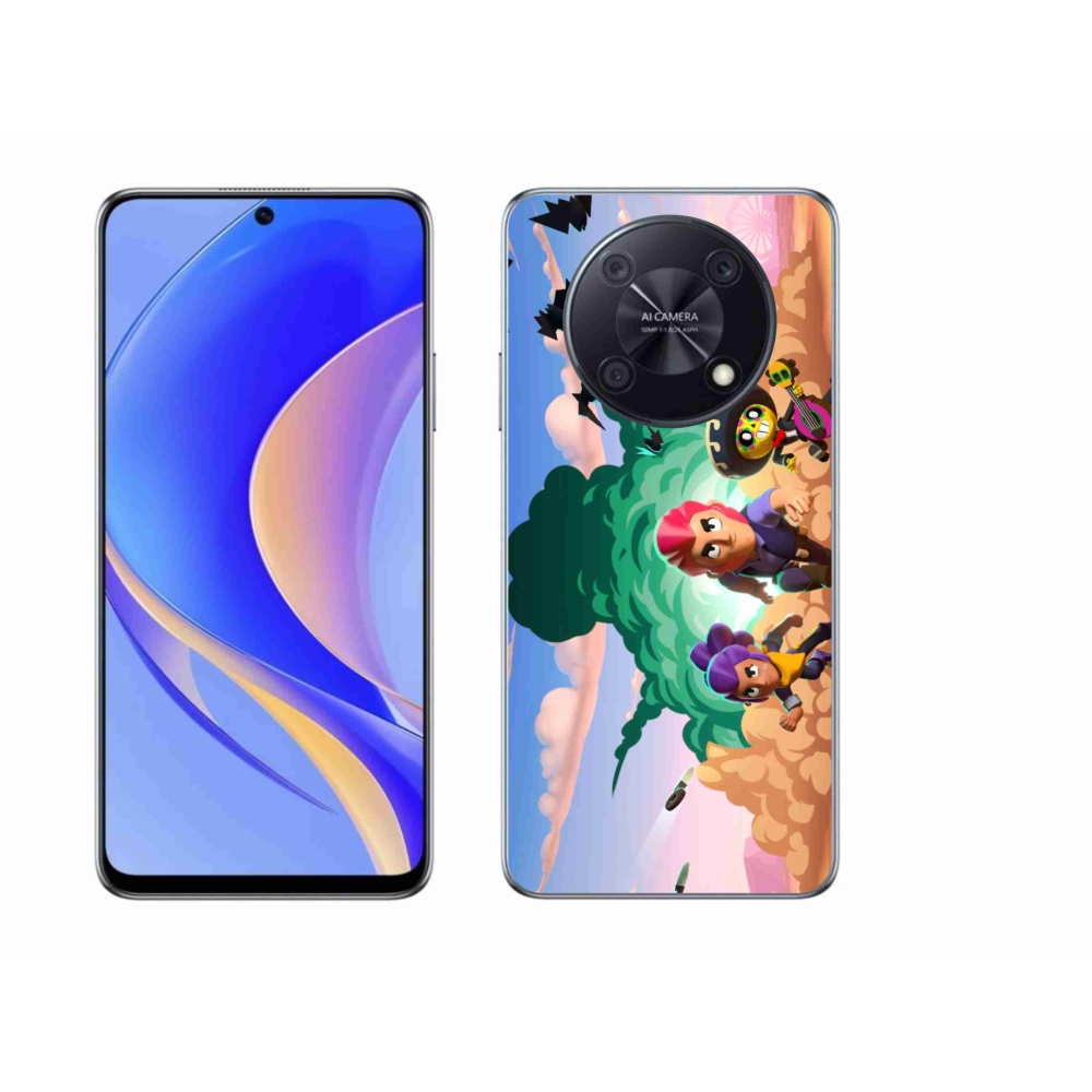 Gél borítás mmCase a Huawei Nova Y90-hez - verekedés csillagok