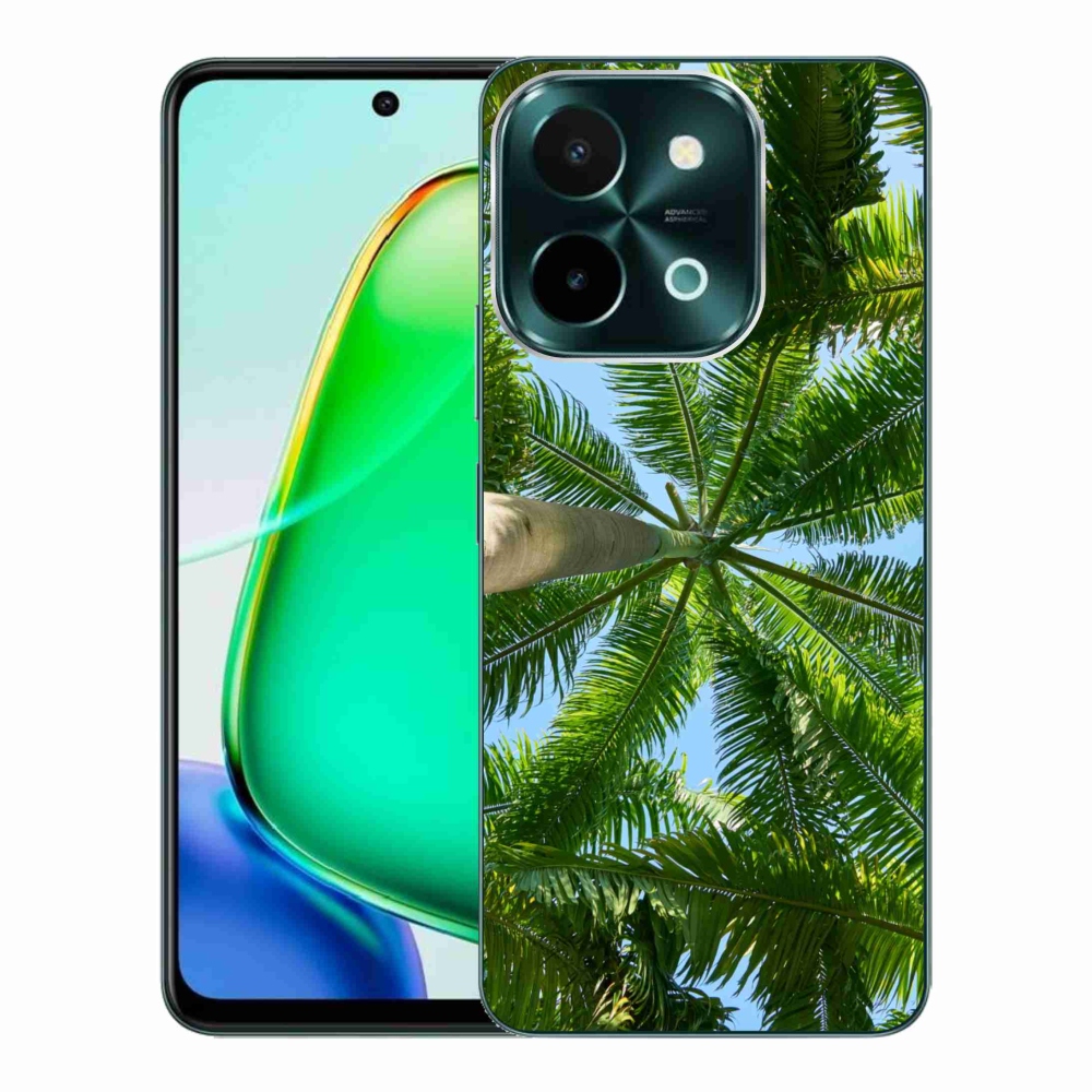 Zselés borítás mmCase a Vivo Y28-hoz - pálmafa