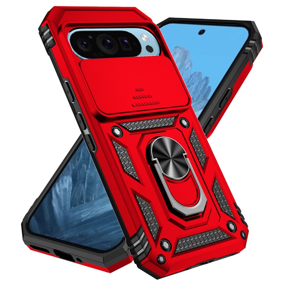 Csúszásálló borítás Google Pixel 10 Pro/Pixel 10/9 Pro/9 - piros