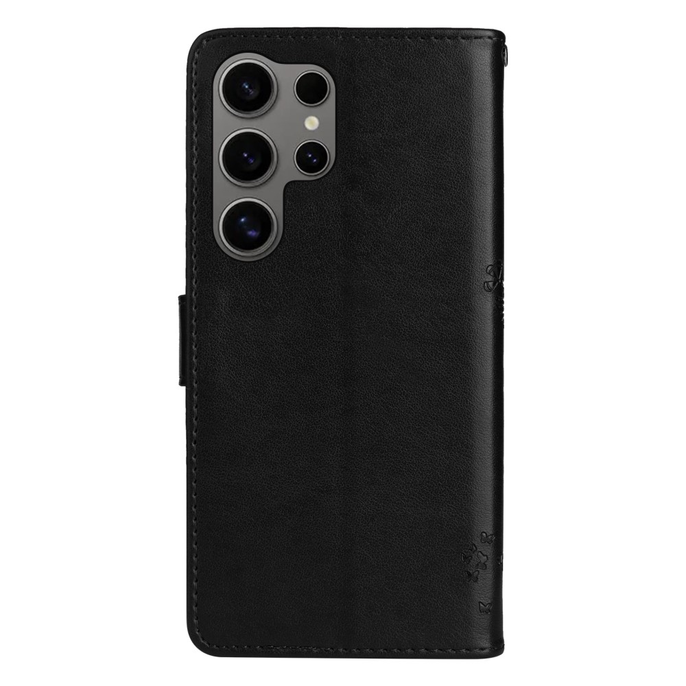 Fák könyve tok Samsung Galaxy S25 Ultra - fekete