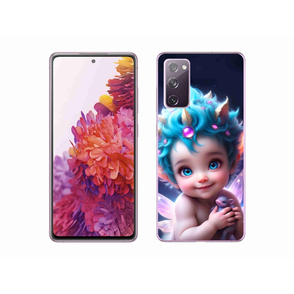 Zselés borítás mmCase Samsung Galaxy S20 FE - baba pillangószárnyakkal