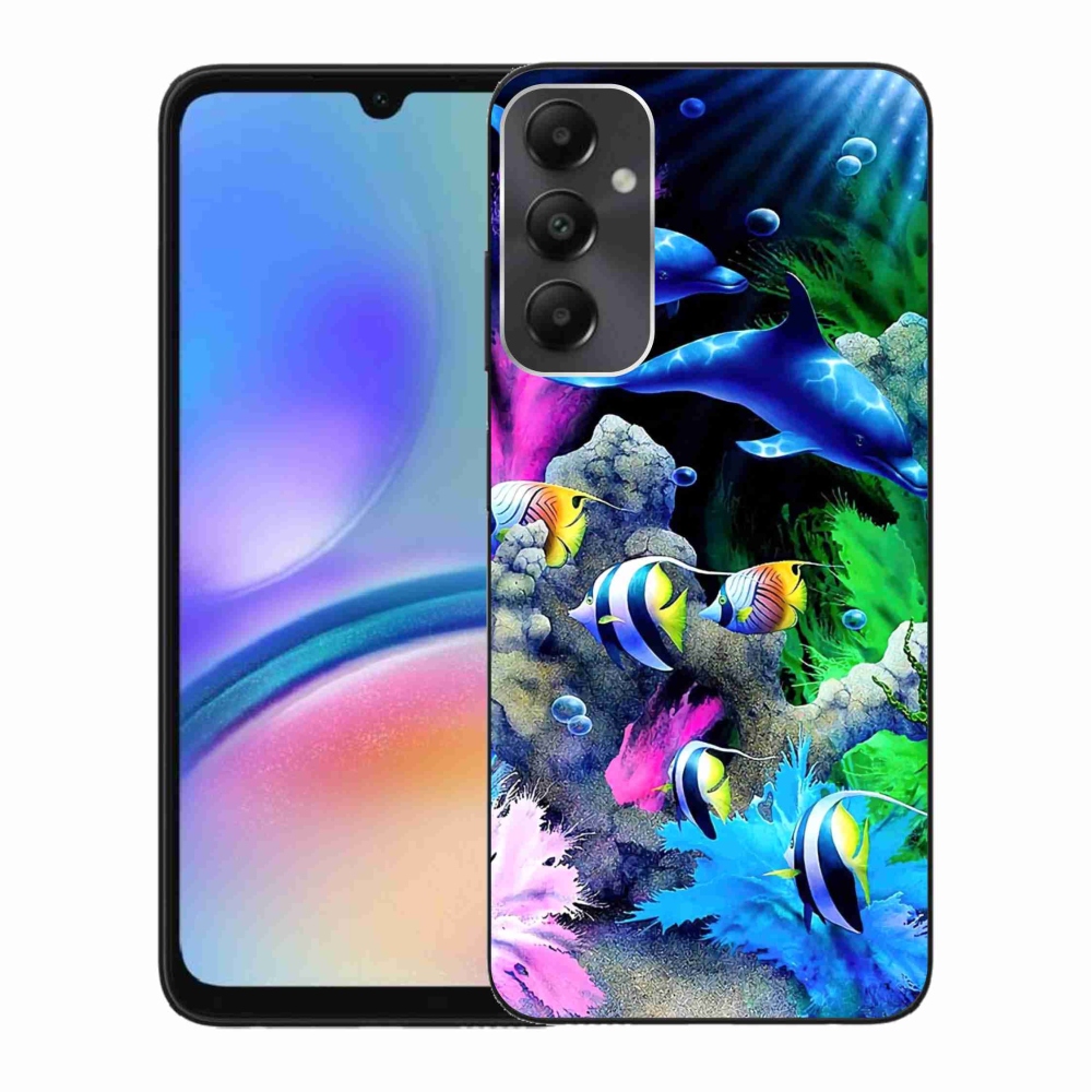 Gél tok mmCase Samsung Galaxy A05s készülékhez - tengeri világ