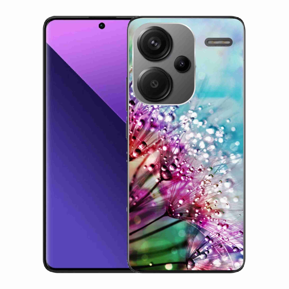 Gél borítás mmCase a Xiaomi Redmi Note 13 Pro+ 5G számára - színes virágok