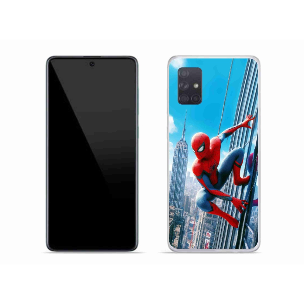 Gél borítás mmCase Samsung Galaxy A71 - pókemberhez