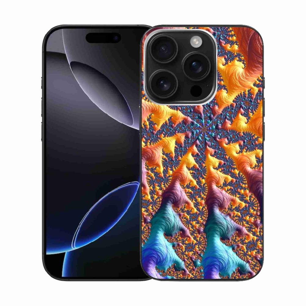 Gél borítás mmCase iPhone 16 Pro készülékhez - absztrakt motívum 23