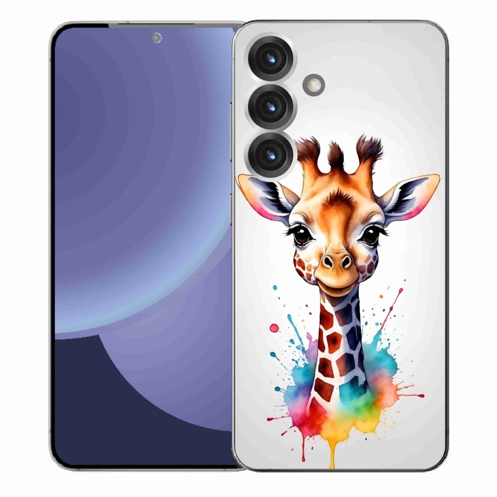 Zselés borítás mmCase Samsung Galaxy S25+ - zsiráf 1