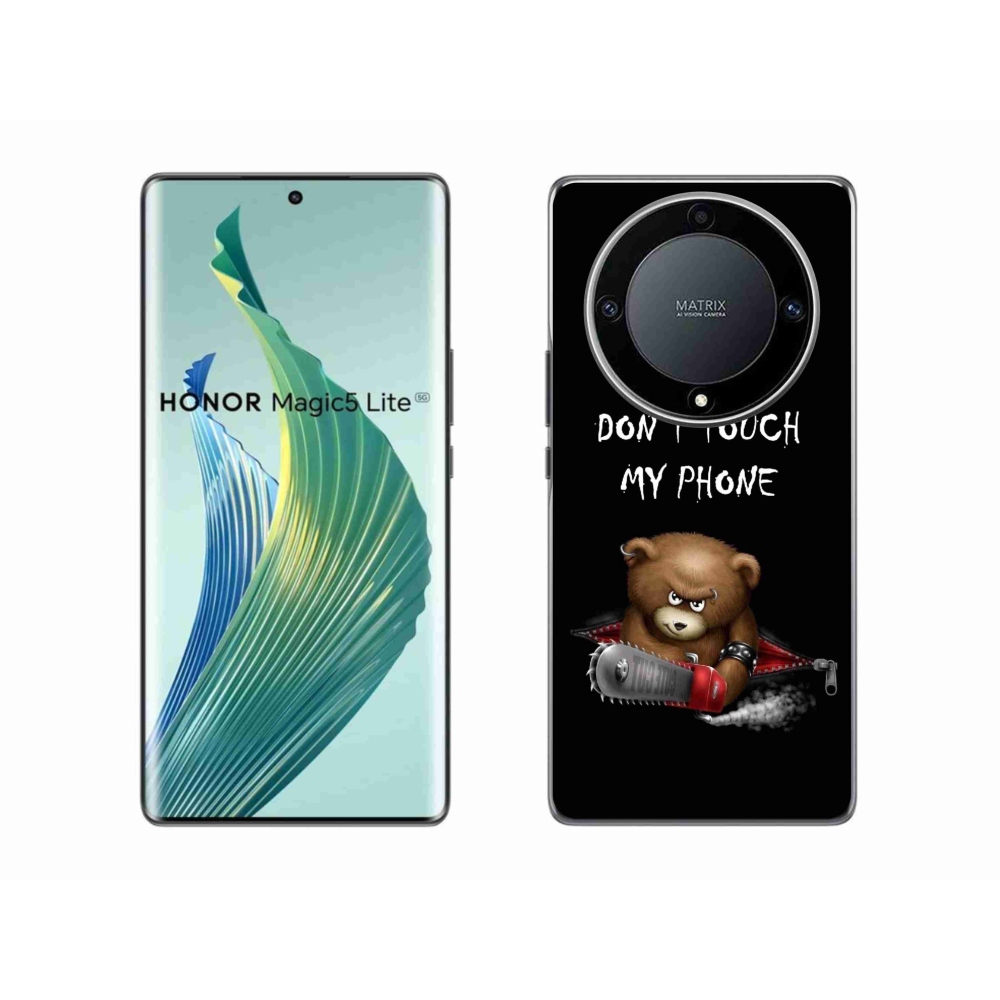 Zselés borítás mmCase a Honor Magic 5 Lite 5G készülékhez - ne érintse meg a telefont