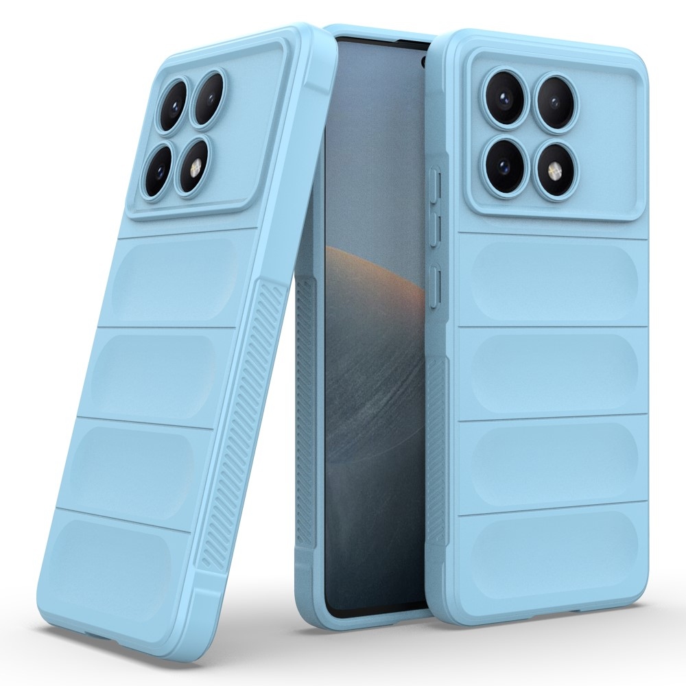 Rugg tartós zselés tok Xiaomi Poco X6 Pro 5G - világoskék színben