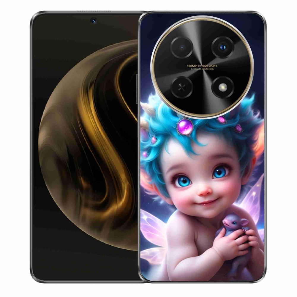 Gél borítás mmCase a Huawei Nova 12i készülékhez - baba pillangószárnyakkal