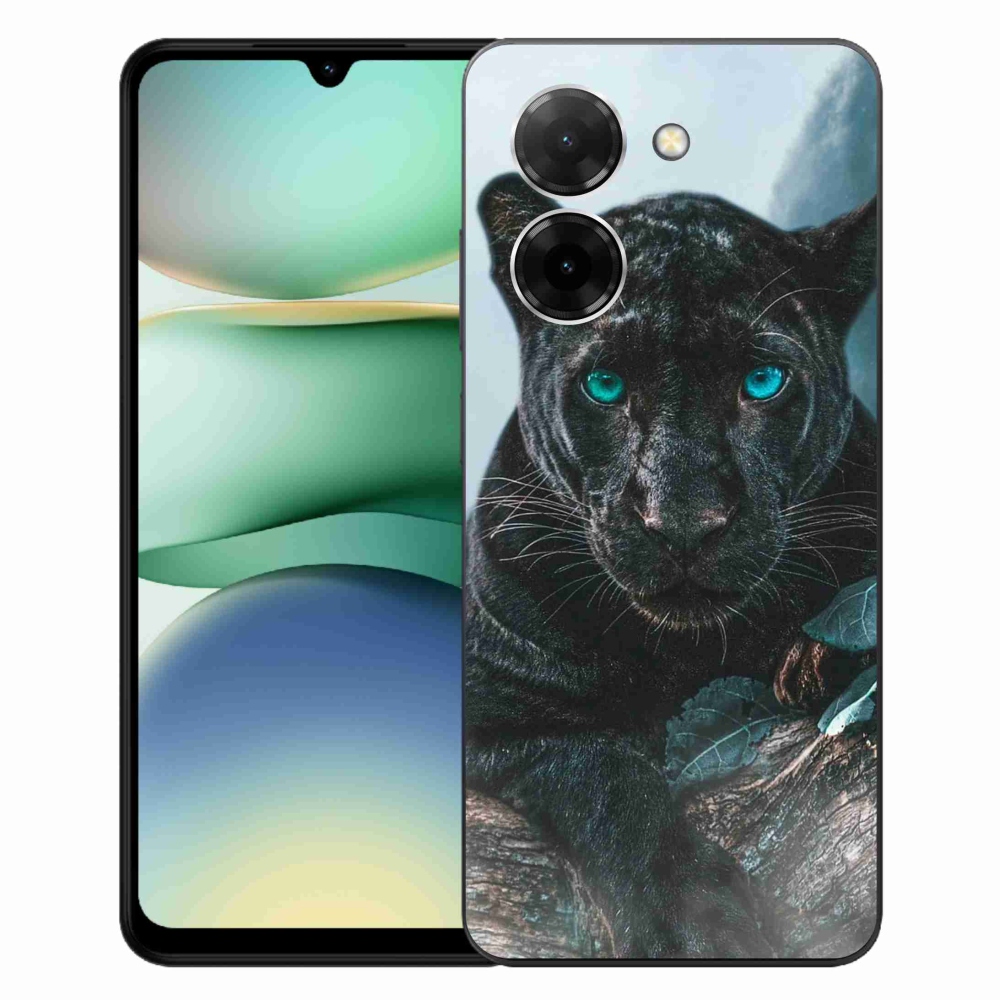 Gél borítás mmCase a Xiaomi Redmi A5 (171.7x77.8x8.3mm) - fekete párduchoz