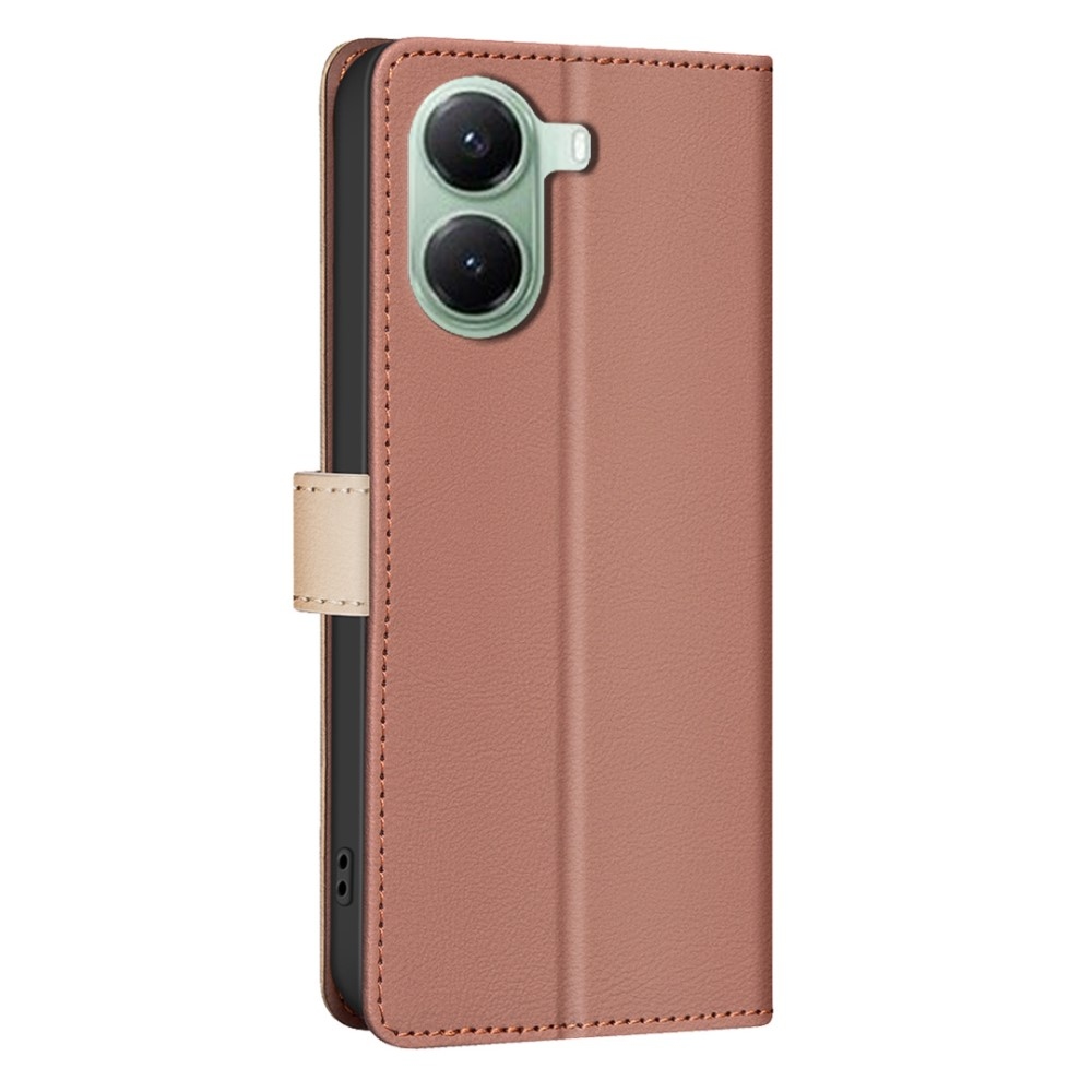 BNF DUO könyvtáska Xiaomi Poco X7 Pro 5G - barna