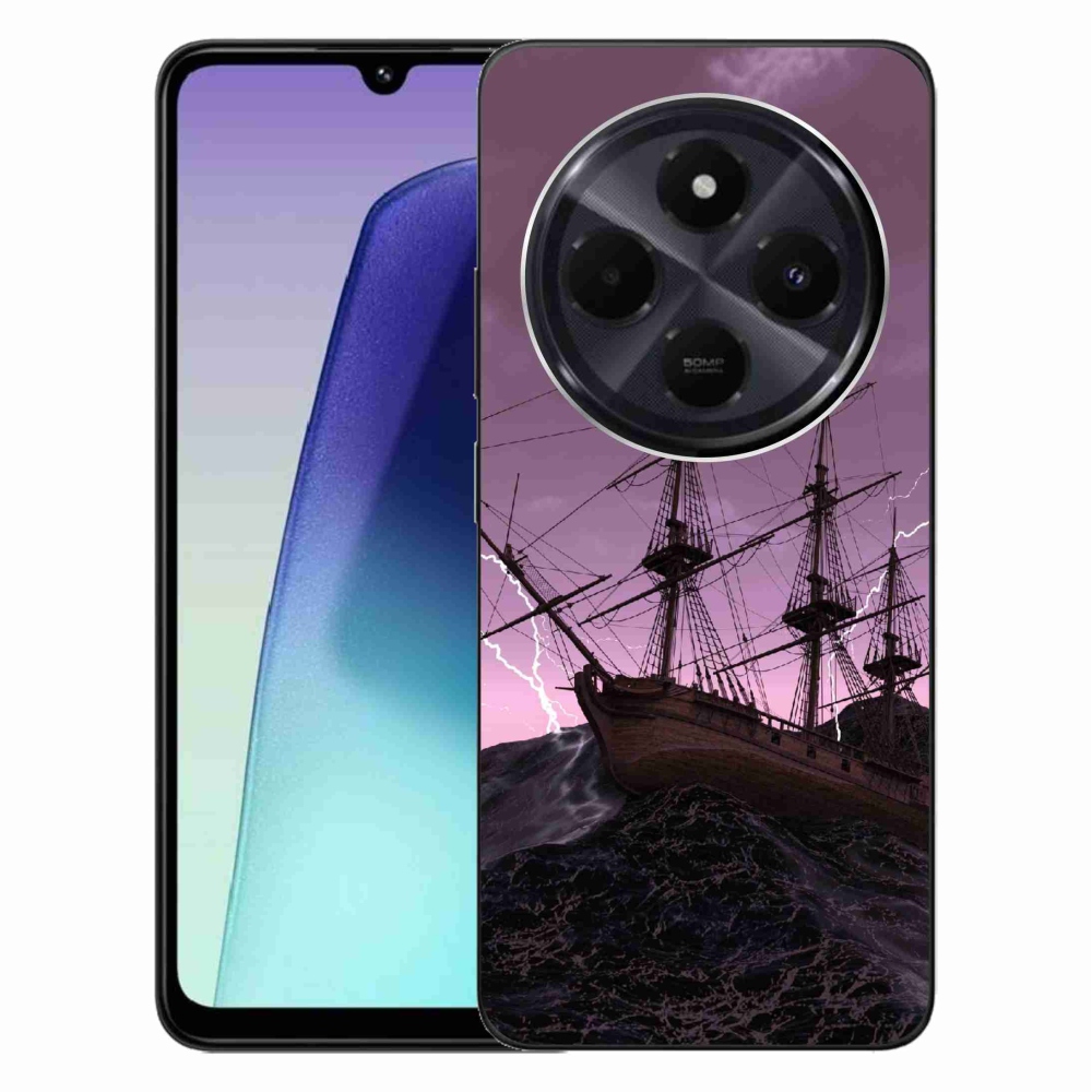 Gél borítás mmCase a Xiaomi Redmi 14C/Poco C75-hez - hajó a viharban