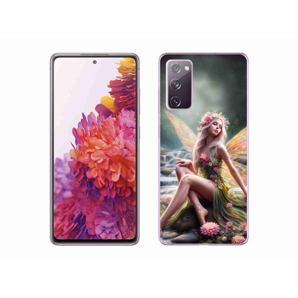 Zselés borítás mmCase Samsung Galaxy S20 FE - pillangó nő 1