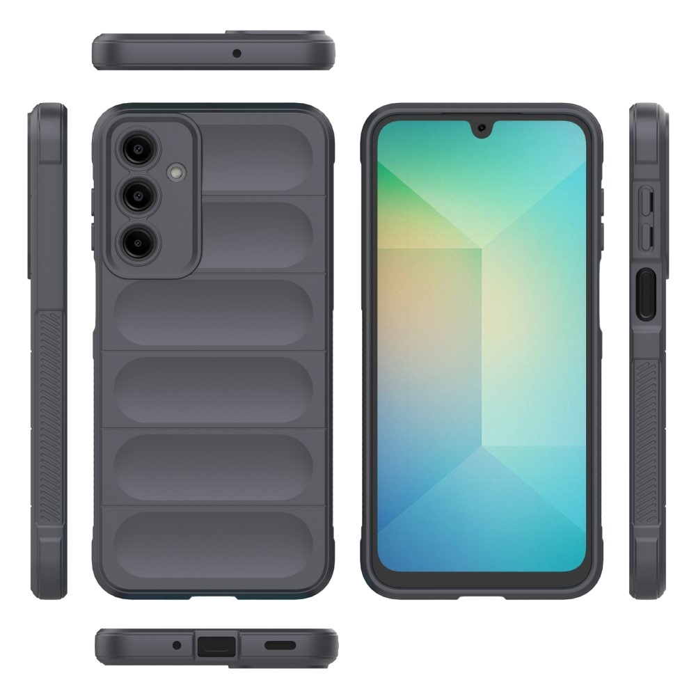 Rugg tartós zselés tok Samsung Galaxy A16 4G/5G készülékhez - sötétszürke