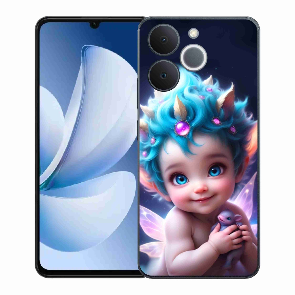 Gél borítás mmCase a Realme Note 70T-hez - baba pillangószárnyakkal