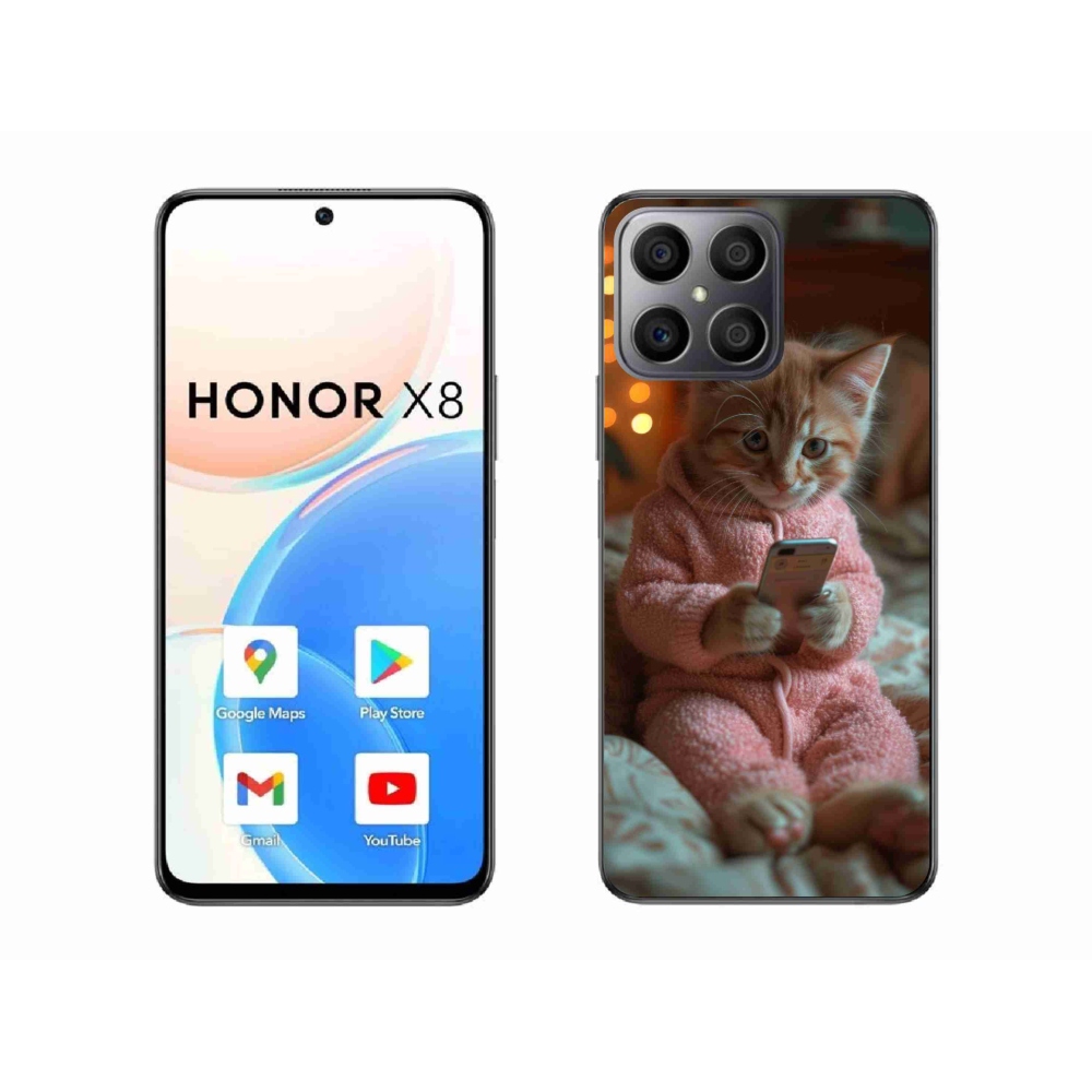 Gél borítás mmCase a Honor X8-hoz - baba mobillal