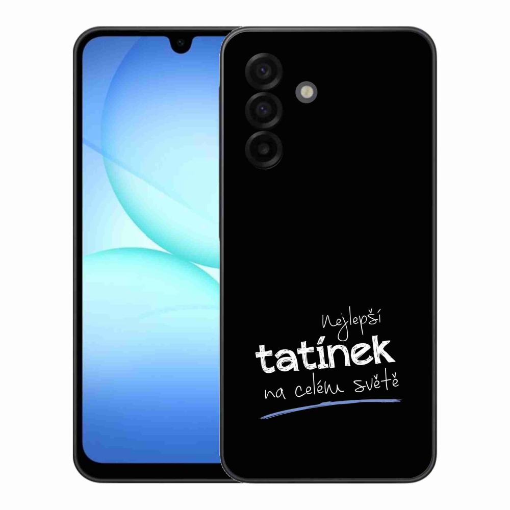 Gél borító mmCase Samsung Galaxy A17 4G/5G - legjobb apuci 4 fekete háttérrel