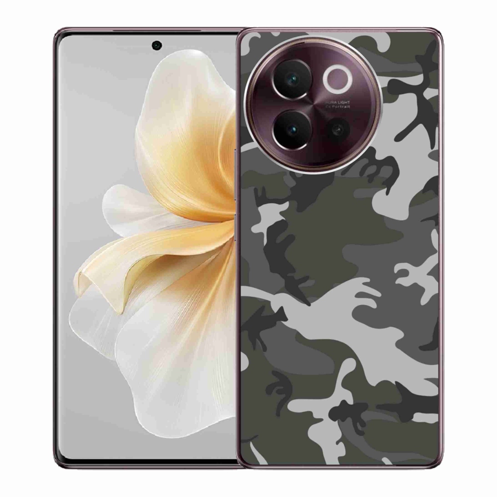 Gél borítás mmCase a Vivo V40 Lite 5G készülékhez - álcázó mintázat