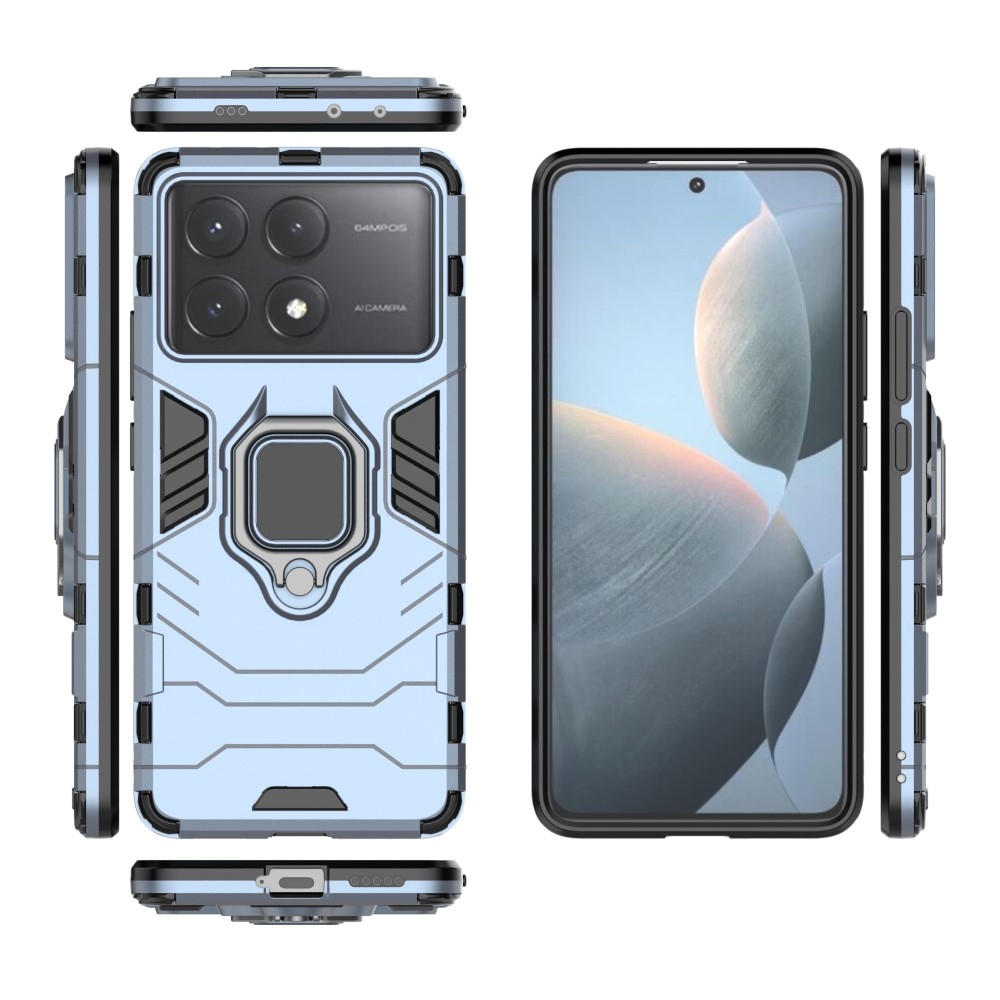 Guardy tartós borító a Xiaomi Poco X6 Pro 5G készülékhez - kék