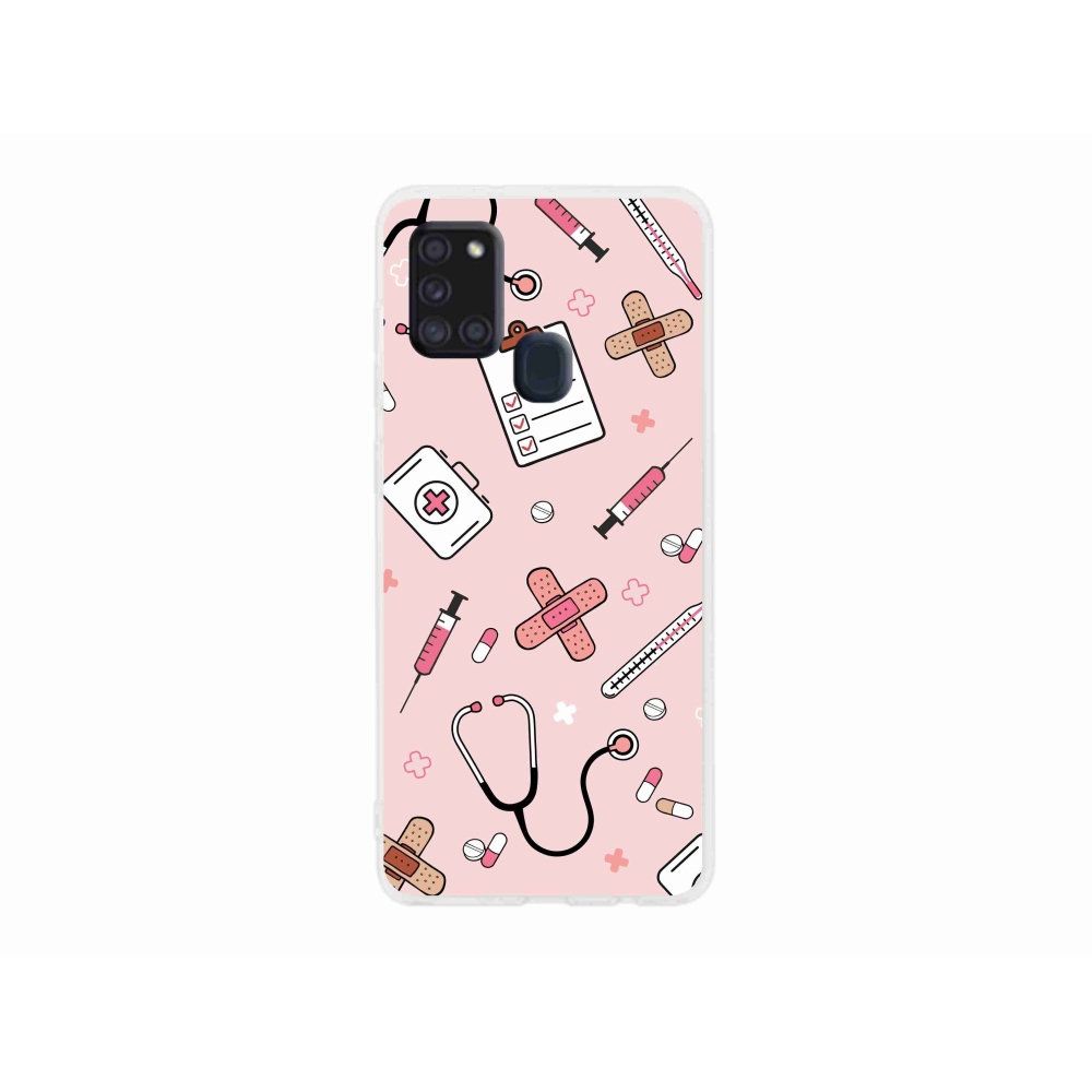Zselés borítás mmCase Samsung Galaxy A21s - egészség 2