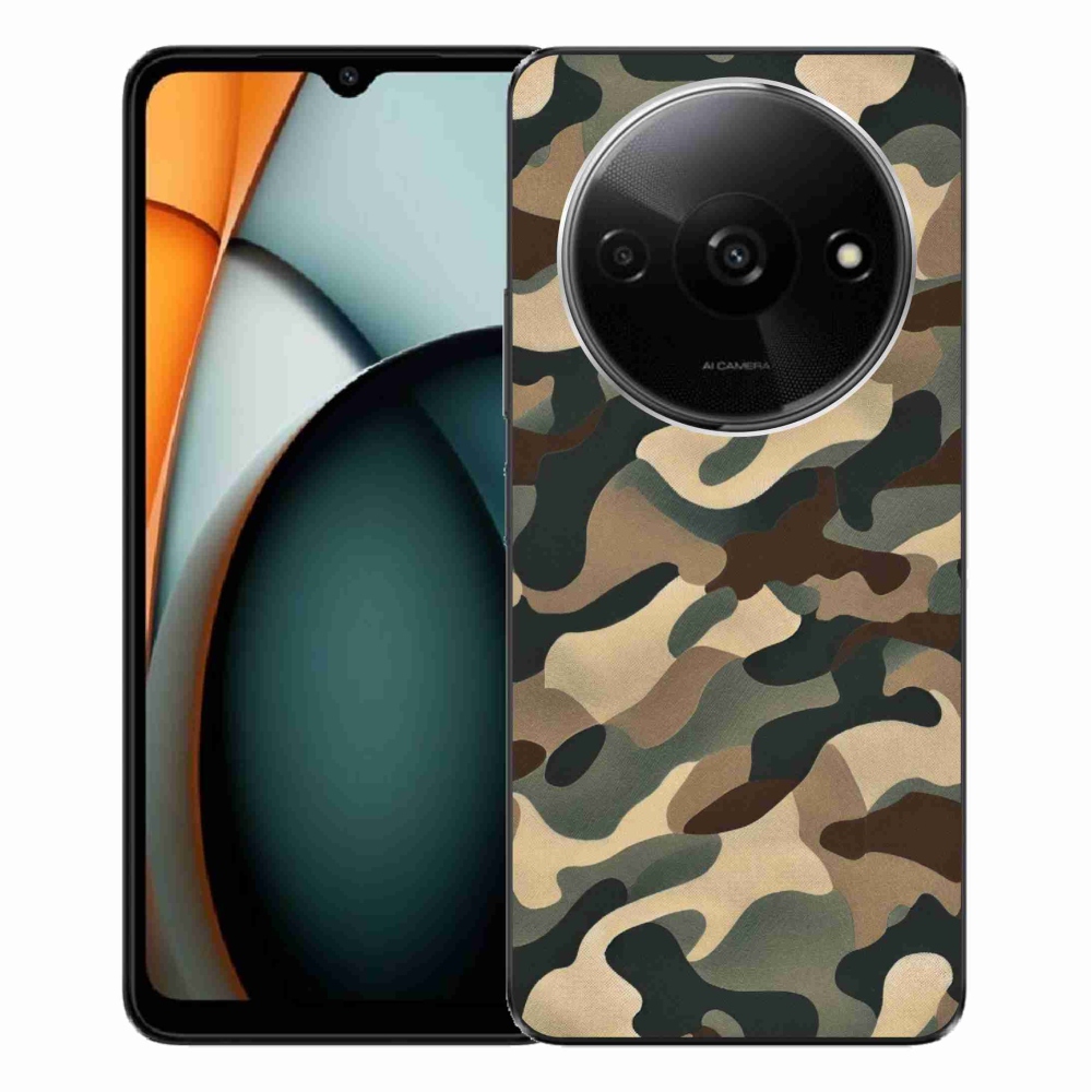 Zselés borítás mmCase a Xiaomi Redmi A3-hoz - terepszínű minta 11