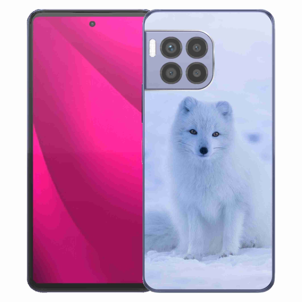 Zselés borítás mmCase a T-Mobile T Phone 2 Pro készülékhez - polár róka
