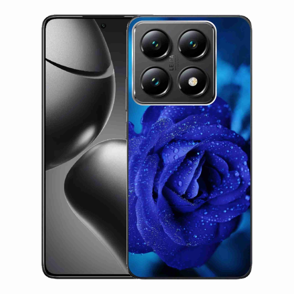 Gél borítás mmCase a Xiaomi 14T Pro számára - kék rózsa