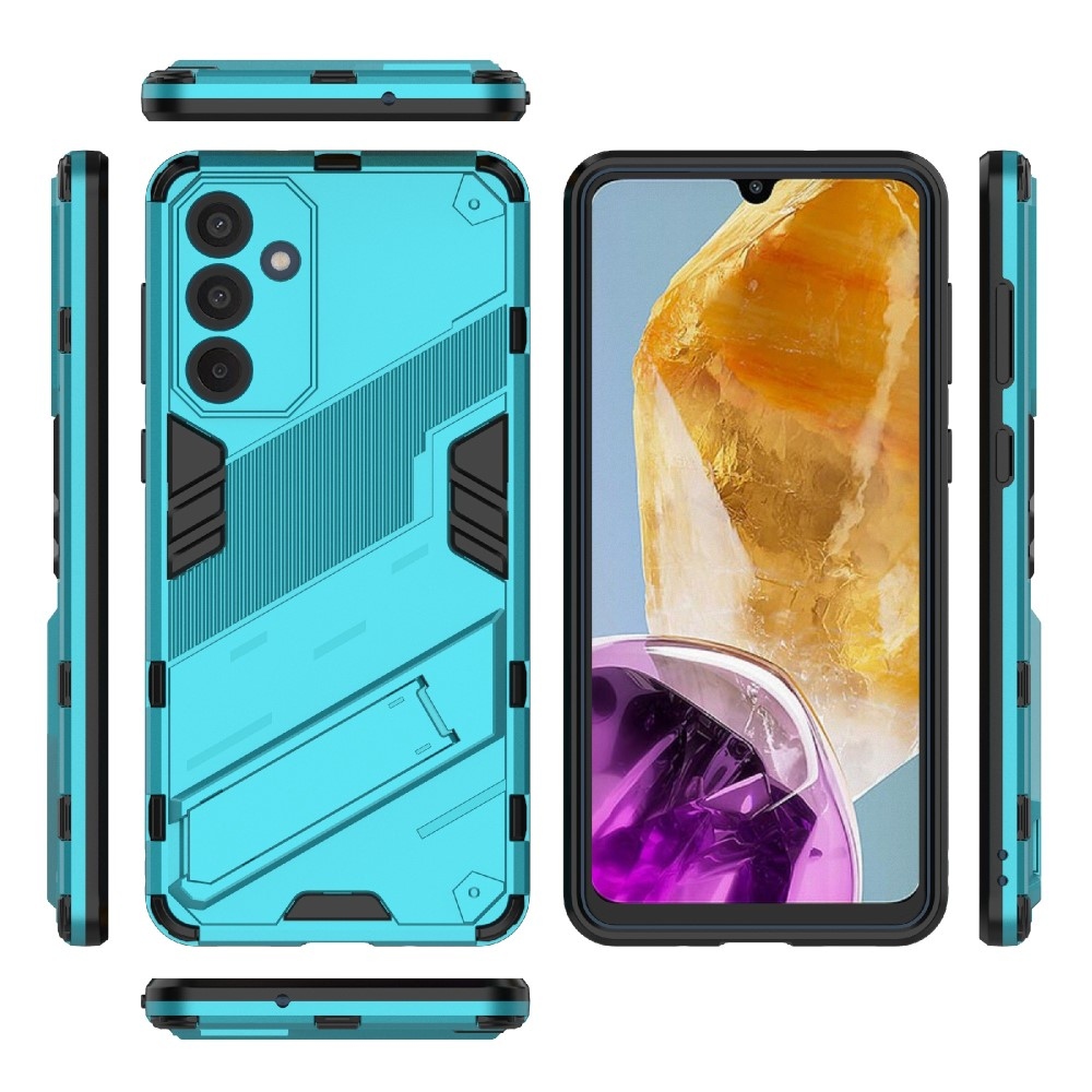 Tartós borítás Samsung Galaxy M55 5G készülékhez - világoskék színben