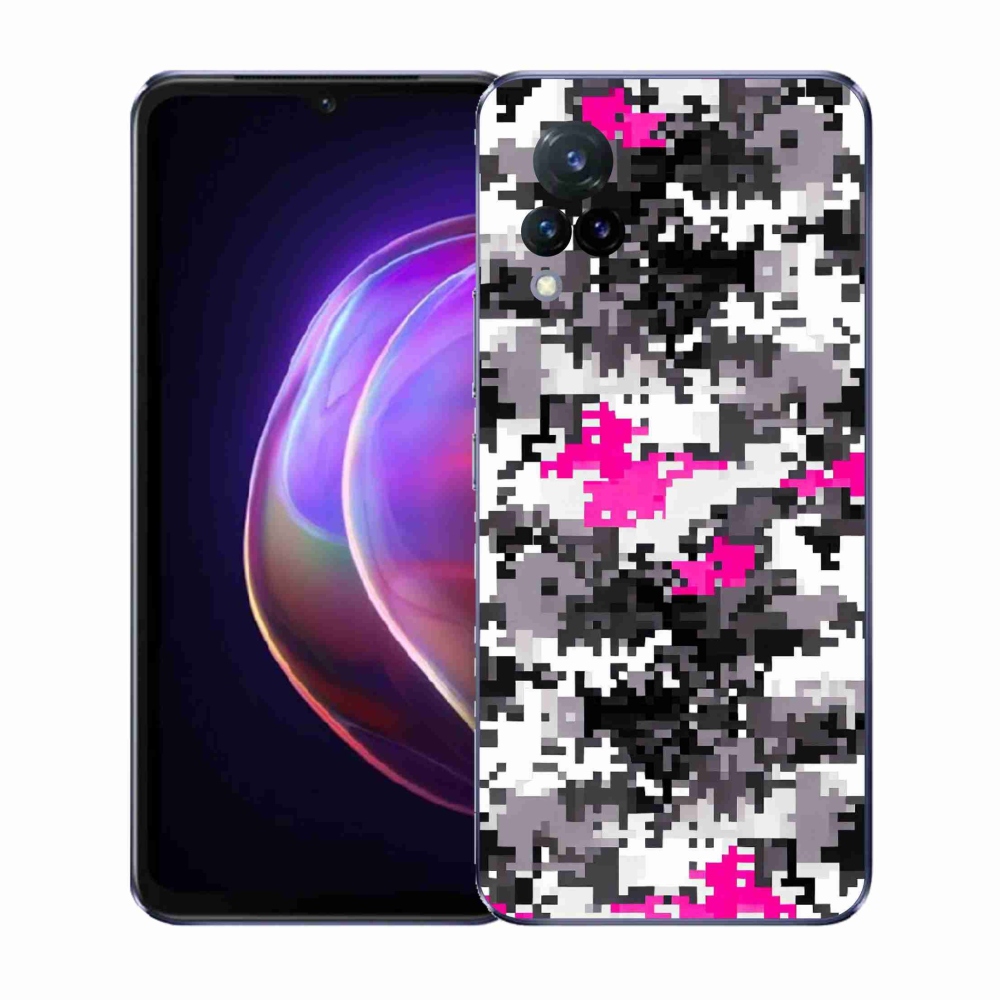 Gél borítás mmCase a Vivo V21 4G/5G készülékhez - álcázó minta 4