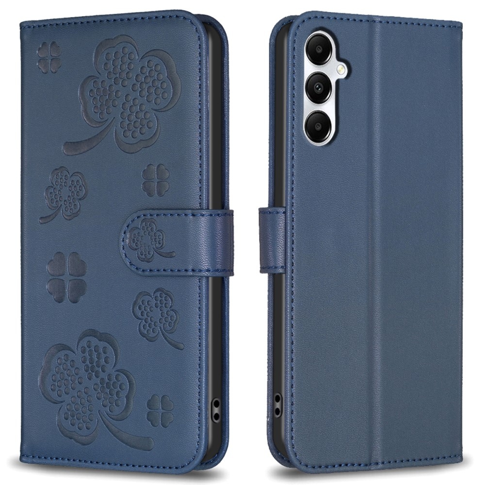 Clover könyv tok Samsung Galaxy A56 5G készülékhez - kék