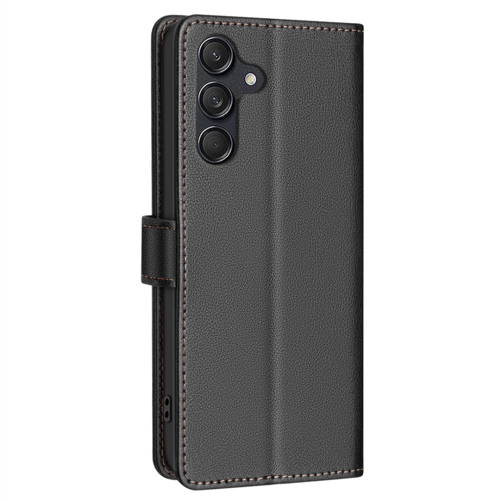 BINFEN könyvtáska Samsung Galaxy A56 5G - fekete
