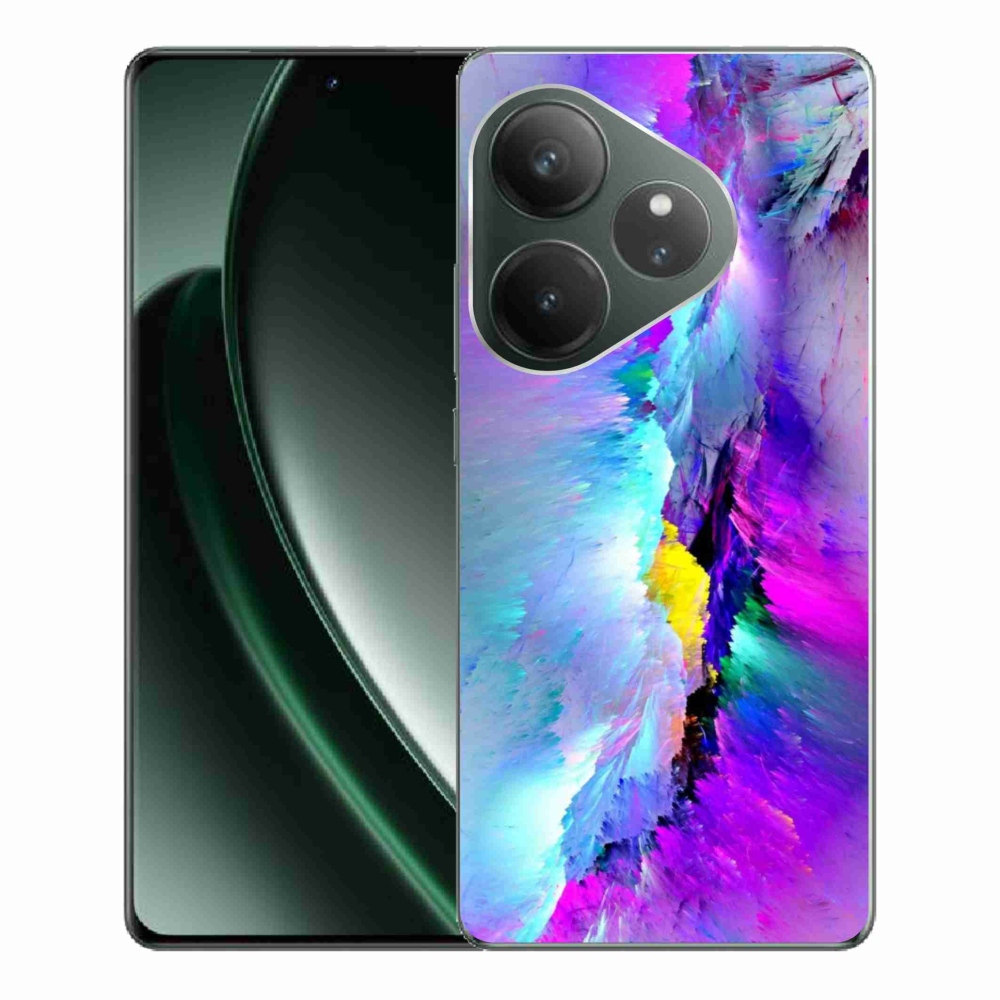 Zselés borítás mmCase a Realme GT 6 5G/GT 6T 5G számára - absztrakt