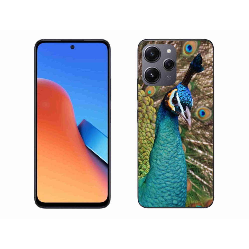 Gél borítás mmCase a Xiaomi Redmi 12 készülékhez - páva