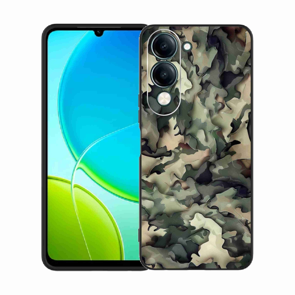 Gél borítás mmCase a Vivo Y29s 5G-hez - terepszínű minta 9