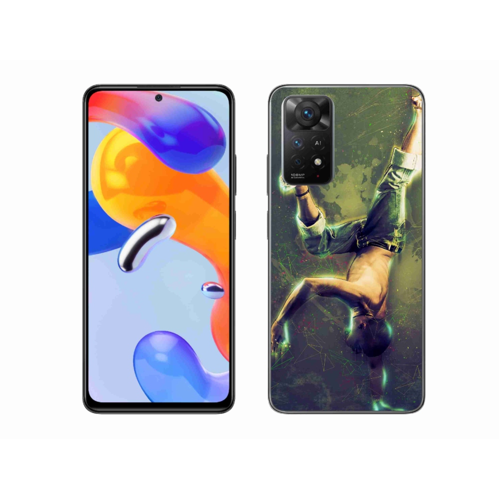 Gél borítás mmCase a Xiaomi Redmi Note 11 Pro 4G/5G számára - breakdance