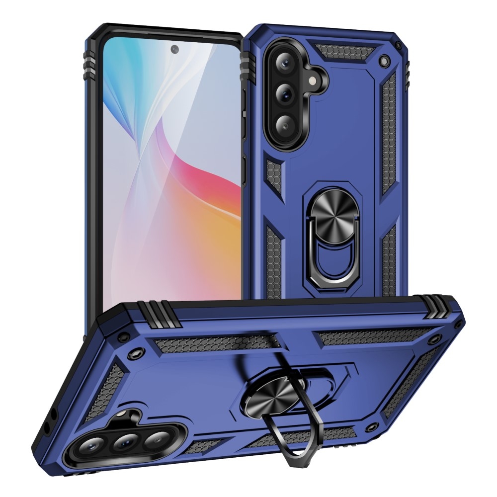 Gyűrűk tartós borítása Samsung Galaxy A36 5G készülékhez - kék