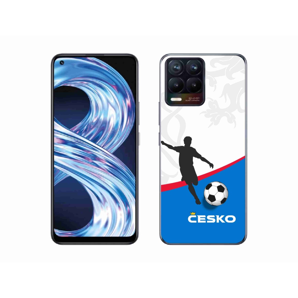 Gél borítás mmCase for Realme 8 Pro - Soccer Csehország 1