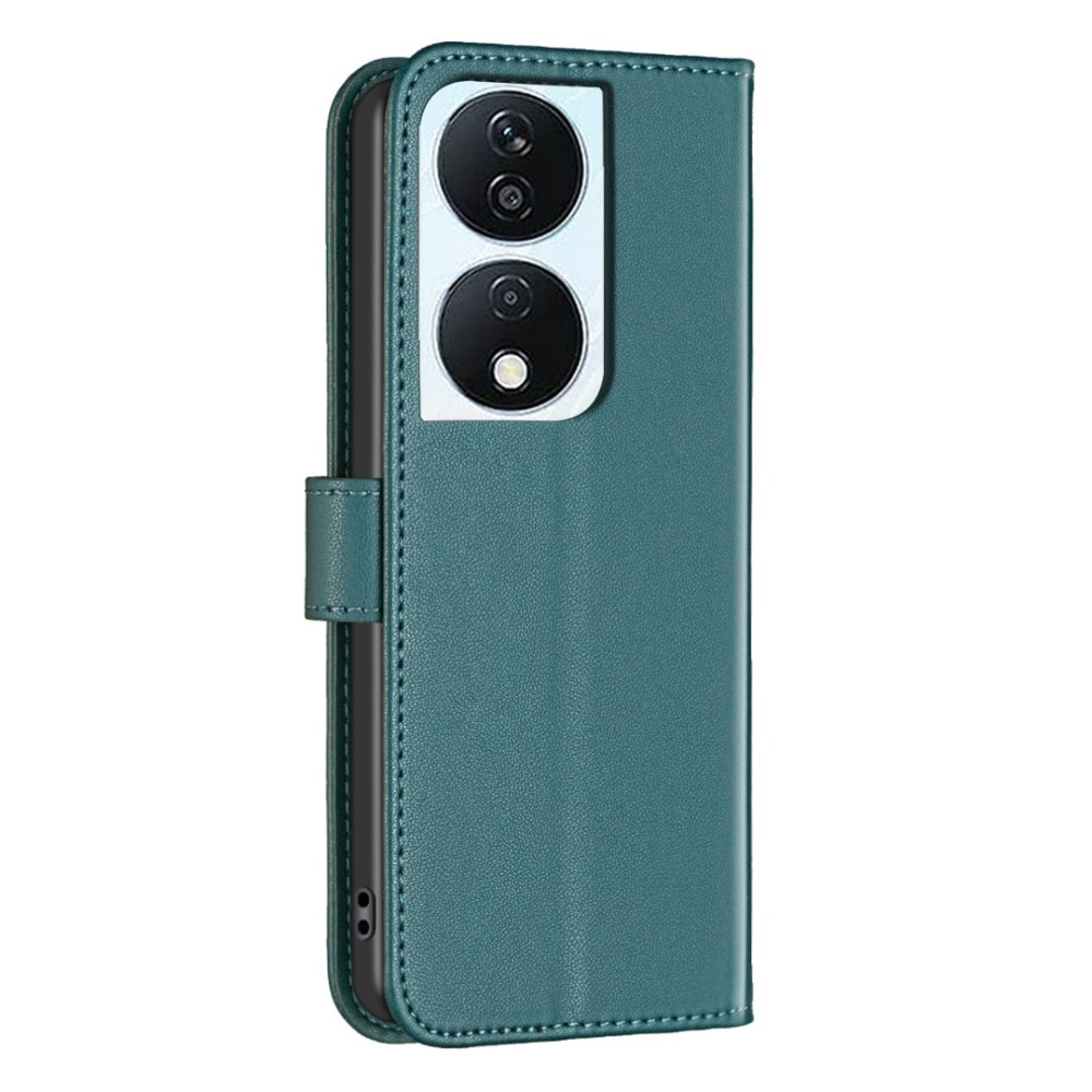 BNF könyvtáska Honor X7b/Honor 90 Smart készülékhez - sötétzöld