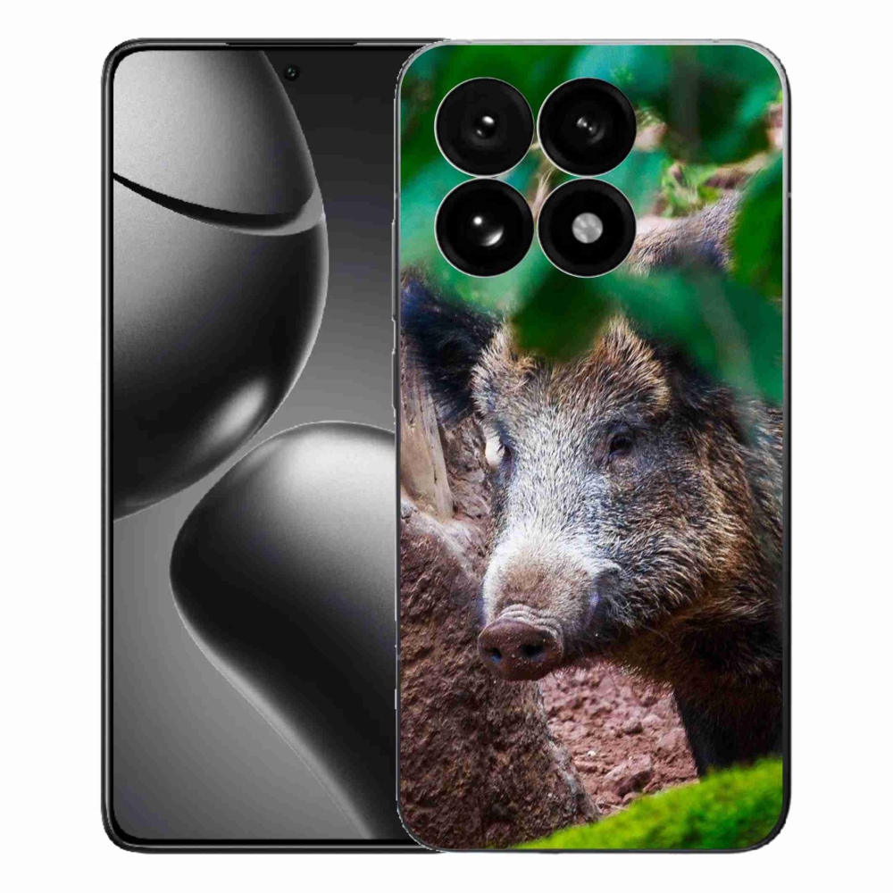 Gél borítás mmCase a Xiaomi 15T-hez - vaddisznó