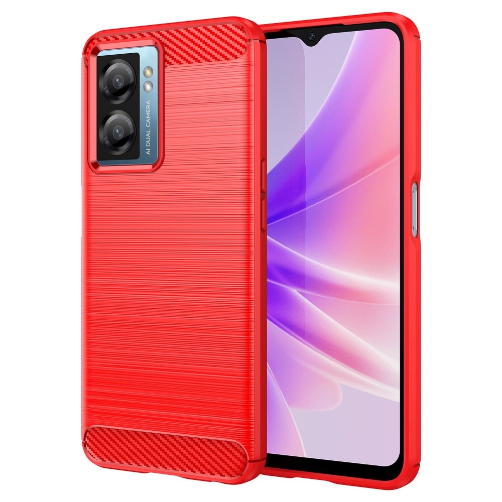 Szénálló zselés tok a Realme Narzo 50 készülékhez - piros