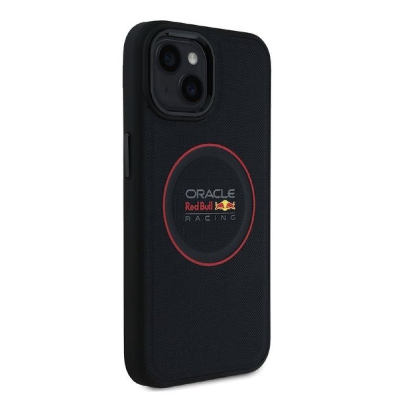 Red Bull PU bőr piros gyűrűs MagSafe hátlap iPhone 13 tengerészgyalogsághoz
