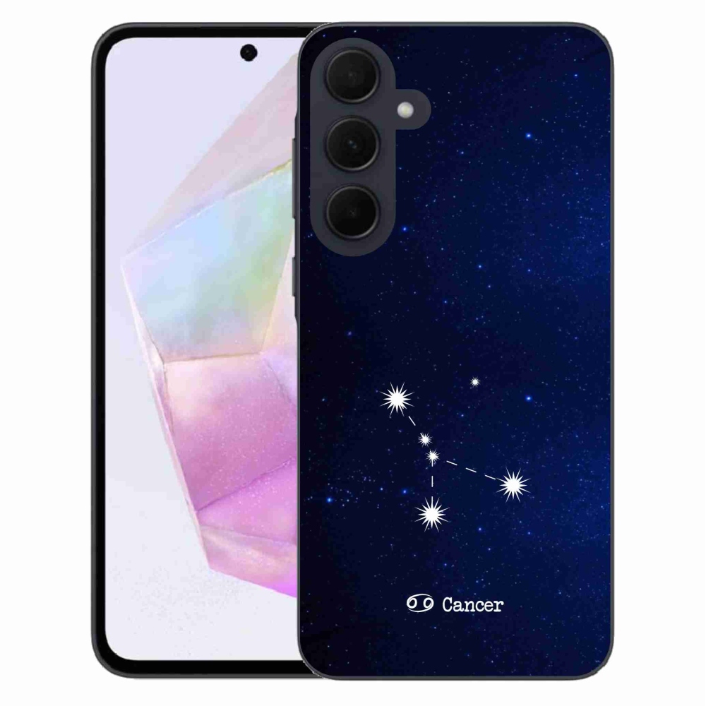 Gél borítás mmCase Samsung Galaxy A35 5G - csillagkép Rák