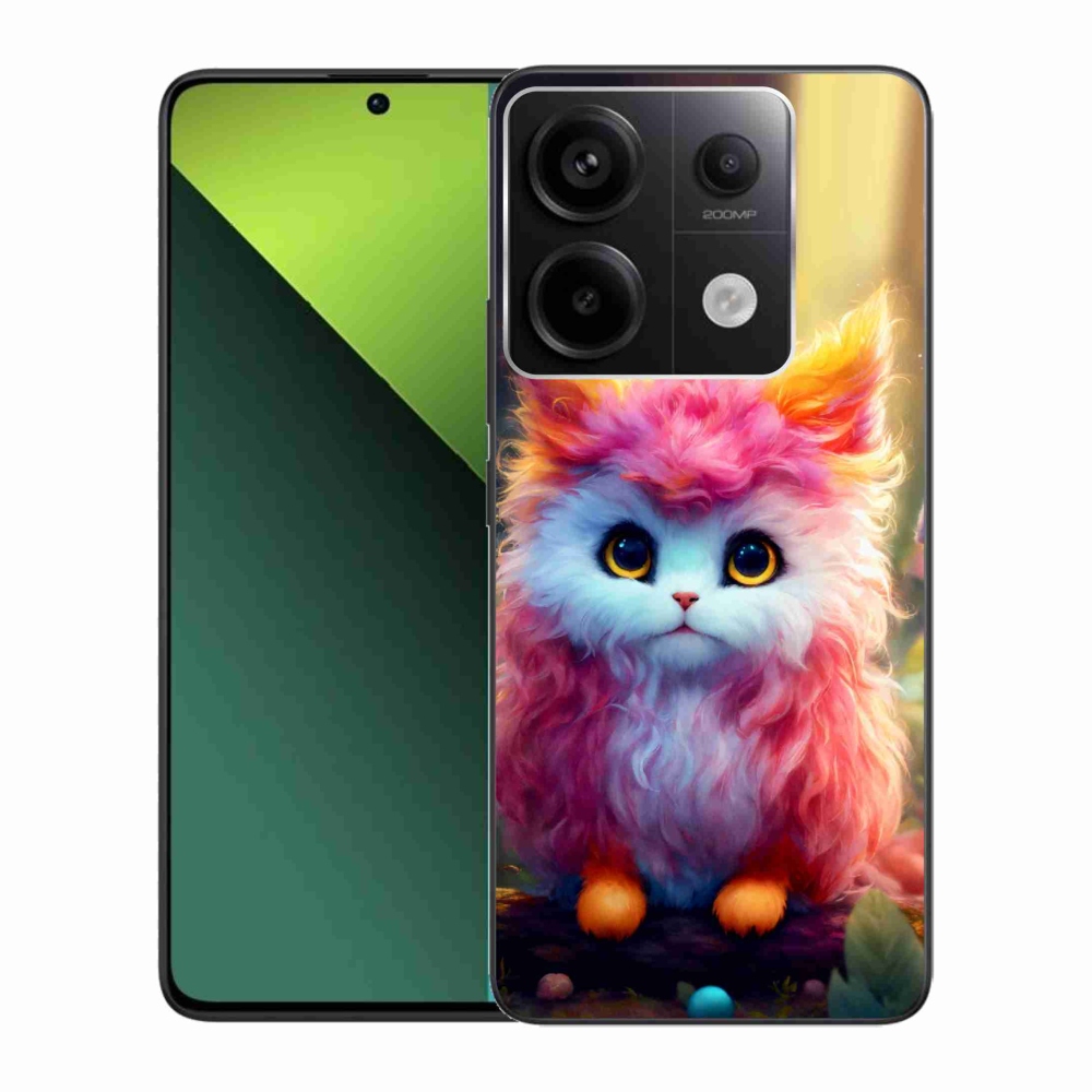 Gél borítás mmCase a Xiaomi Redmi Note 13 Pro 5G/Poco X6 5G számára - aranyos cica 5